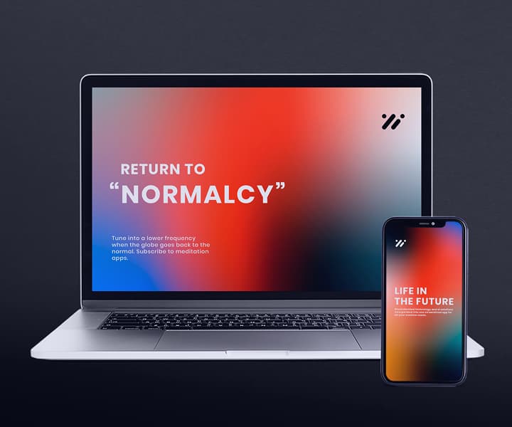 Laptop and phone